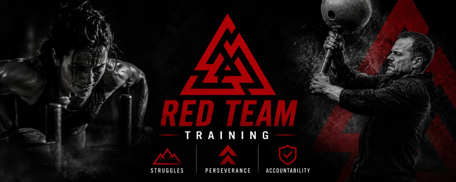 Red Team Training athletes